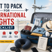 What to Pack for International Flights
