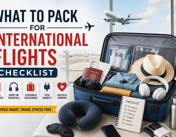 What to Pack for International Flights: The Ultimate Travel Checklist