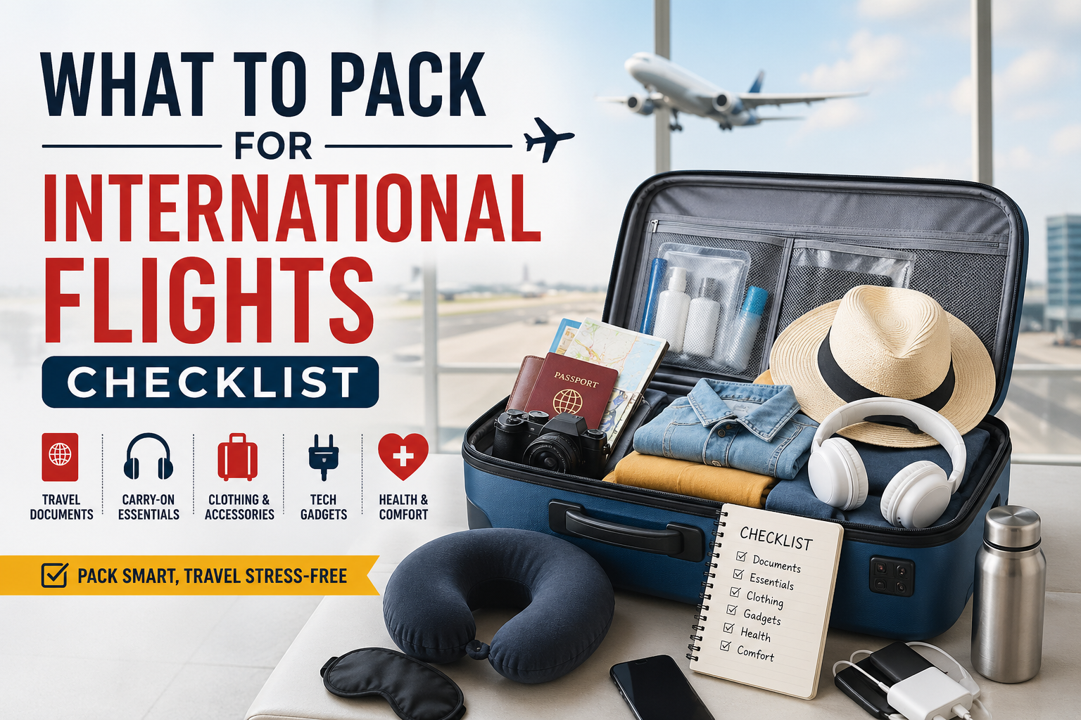 What to Pack for International Flights